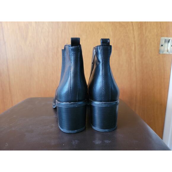 NEW Libby Edelman Madrid Black Ankle Boots - Sz: 9.5 - Picture 4 of 8